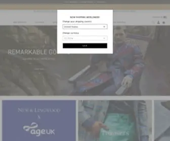 Newandlingwood.com(Gentlemen's outfitters) Screenshot