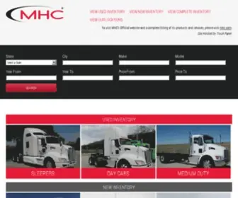 Newandusedheavytrucksales.com(New and Used Truck Sales) Screenshot