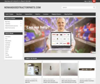Newandusedtractorparts.com(Hutson Inc) Screenshot