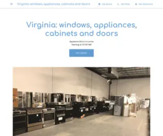 Newappliancesonsale.com(Windows, appliances, cabinets and doors) Screenshot