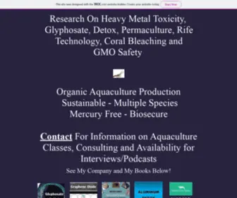 Newaquatechpanama.com(Profitable sustainable disease free aquacultu) Screenshot