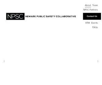 Newarkcollaborative.org(Newark Public Safety Collaborative) Screenshot