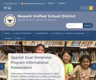 Newarkunified.org(Newark Unified School District) Screenshot