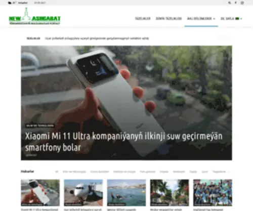 Newashgabat.com(Türkmenistanyň) Screenshot