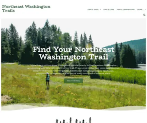 Newashingtontrails.com(Northeast Washington Trails) Screenshot