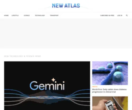 Newatlas.com(New Atlas) Screenshot