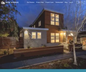 Newavenuehomes.com(New Avenue Homes) Screenshot