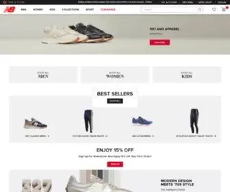 Newbalance.co.za(Shoes and Clothing) Screenshot