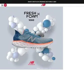 Newbalance.com.pa(Compra online las zapatillas de alto rendimiento y ropa deportiva de New Balance®) Screenshot