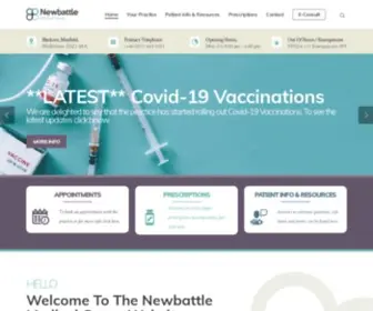Newbattlemedicalgroup.co.uk(Official site for patients of Newbattle Medical Group) Screenshot