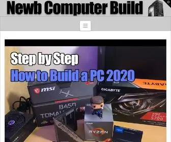 Newbcomputerbuild.com(Newb Computer Build) Screenshot