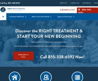 Newbeginningsdrugrehab.org(Drug Rehab) Screenshot