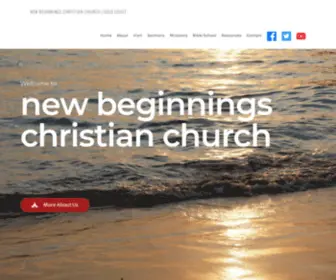 Newbeginningsgoldcoast.com.au(Grace Church on Gold Coast Welcome) Screenshot