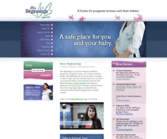 Newbeginningsmn.org(New Beginnings) Screenshot
