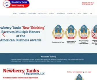 Newberrytanks.com(Newberry Tanks) Screenshot