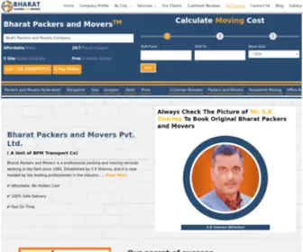 Newbharatpackers.in(Bharat Packers and Movers) Screenshot