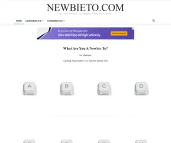 Newbieto.com(Newbieto) Screenshot