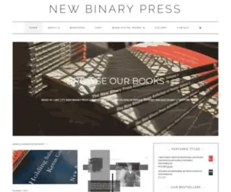 Newbinarypress.com(New Binary Press) Screenshot