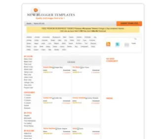 Newbloggertemplates.com(Quality And Images Hosting Blogger Templates Is Number One) Screenshot