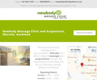 Newbodyclinic.co.nz(New Body Clinic) Screenshot