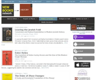 Newbooksinhistory.com(New Books In History) Screenshot