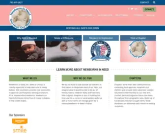 Newbornsinneed.org(One Heart One Mission) Screenshot