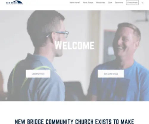 Newbridgechurch.org(New Bridge Community Church) Screenshot