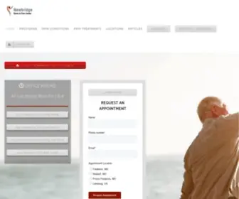 Newbridgespine.com(Pain Management Specialists) Screenshot