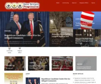 Newbritainindependent.com(New Britain Progressive) Screenshot