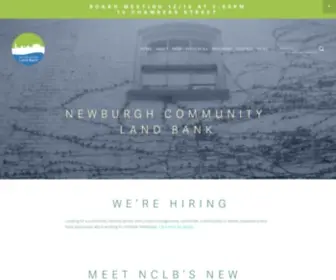 Newburghcommunitylandbank.org(Newburgh Community Land Bank) Screenshot