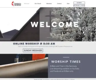 Newburghumc.org(Newburgh United Methodist Church) Screenshot