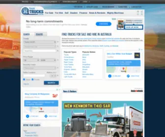 Newbussearch.com.au(Trucks For Sale in Australia) Screenshot