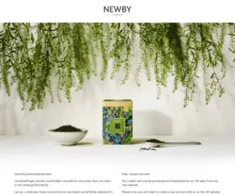 Newbyteas.nl(Newby Teas (Suisse)) Screenshot
