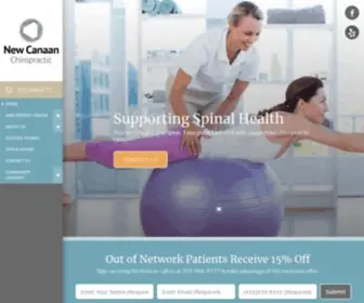 Newcanaanchiropractic.com(New Canaan Chiropractic) Screenshot