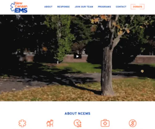 Newcanaanems.org(The New Canaan EMS (Emergency Medical Services)) Screenshot