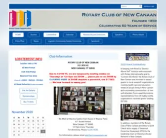 Newcanaanrotary.org(Rotary Club of New Canaan) Screenshot