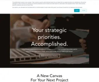 Newcanvasadvising.com(New Canvas Advising) Screenshot