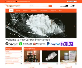 Newcareonlinepharmac.com(New Care Online Pharmac) Screenshot