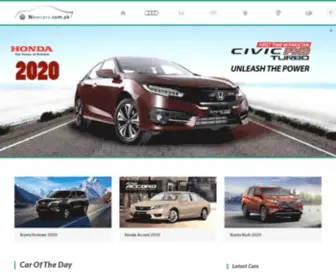 Newcars.com.pk(New Car Prices and Pictures of 2020 Models in Pakistan) Screenshot