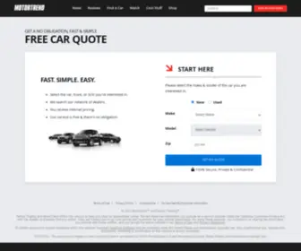 Newcarsplus.com(Get A Free Quote) Screenshot