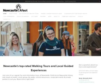 Newcastleafoot.com.au(Newcastle Afoot) Screenshot