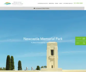 Newcastlecrem.com.au(Newcastle Memorial Park) Screenshot