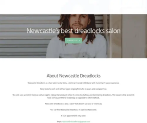 Newcastledreadlocks.com.au(The Dreadlocks Professionals in Newcastle) Screenshot