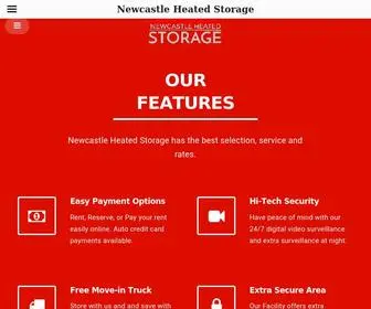 Newcastleheatedstorage.com(Self-Storage Unit Newcastle WA, Heated Storage Unit Near Me) Screenshot