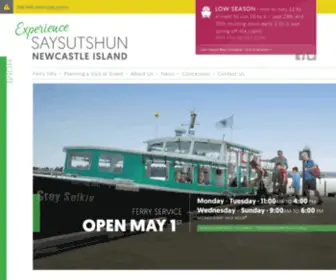 Newcastleisland.ca(Experience Saysutshun) Screenshot
