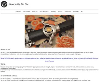 Newcastletaichi.co.uk(Newcastletaichi) Screenshot