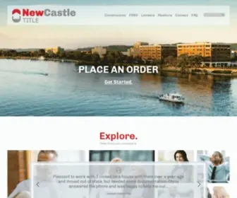 Newcastletitle.us(New Castle Title) Screenshot