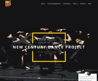 Newcenturydanceproject.org(New Century Dance Project) Screenshot