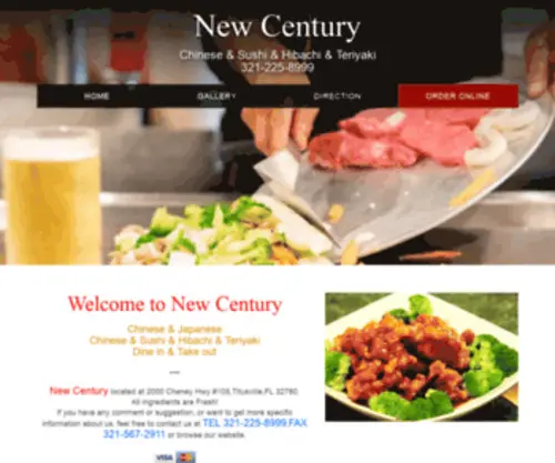 Newcenturytitusville.com(New Century) Screenshot