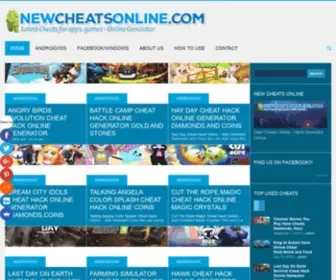 Newcheatsonline.com(Newcheatsonline) Screenshot